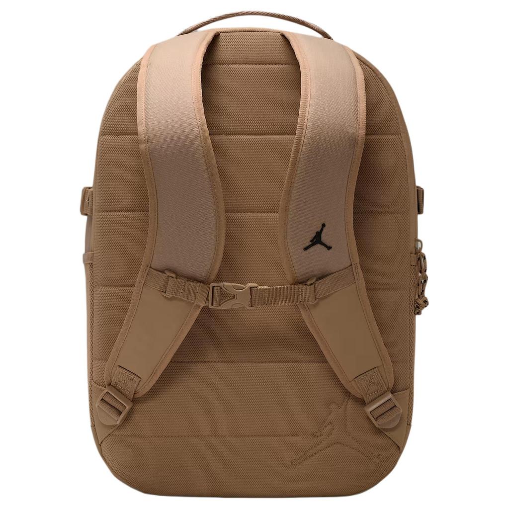 Jordan Blacktop 22L Logo Simple Versatile Polyester Backpack Unisex Backpack Brown II6455-213