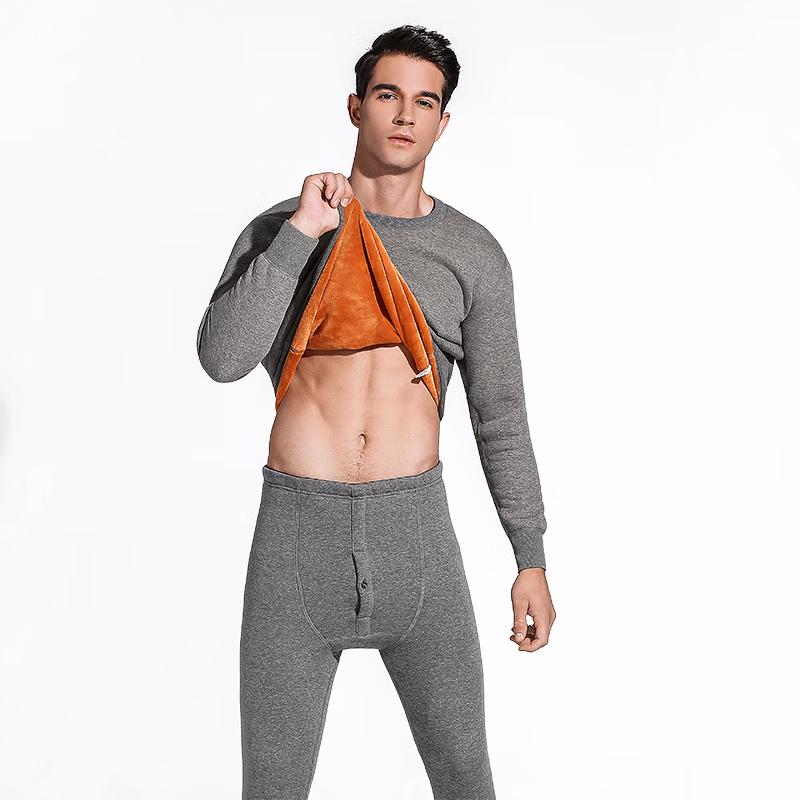 

Hengyuanxiang Унисекс Экстра Толстый Флисовый Термокомплект XL