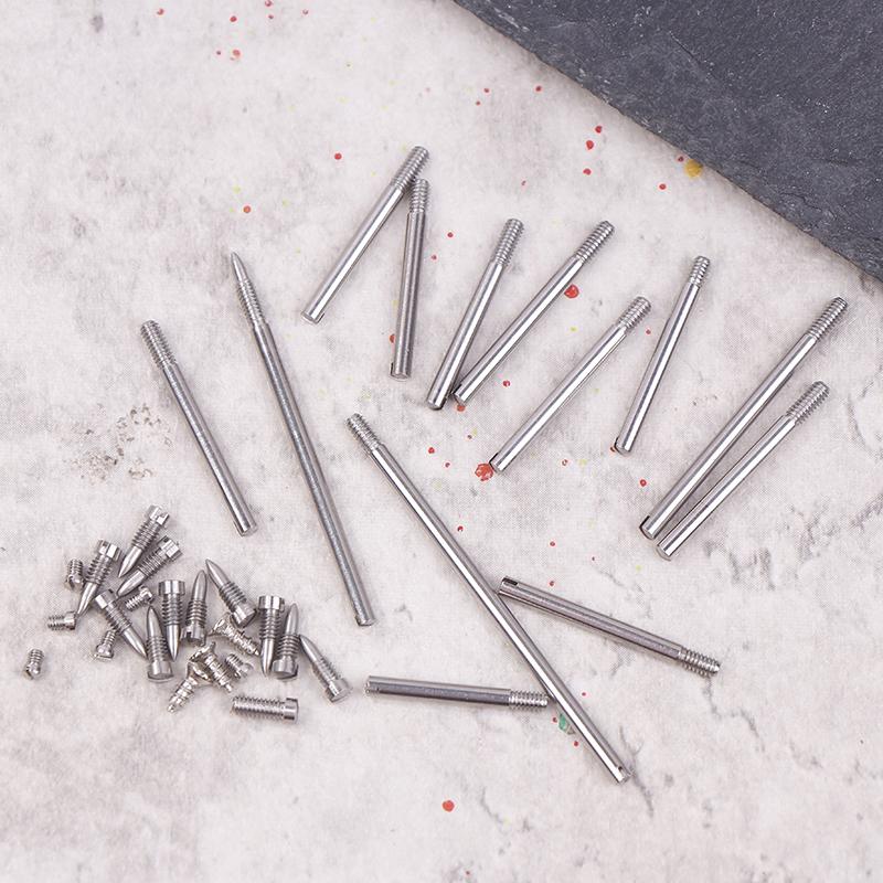 34 delar/set Klarinett Reparationsdelar Skruvar + Klarinett Axelstång Kit Underhåll Gängad Stång Skruvar Klarinett Reservdelar