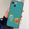 S-Gumball and Darwin Phone Case For iPhone17,16,15,14,13,12 Plus,Max Soft Silicone Black Cover