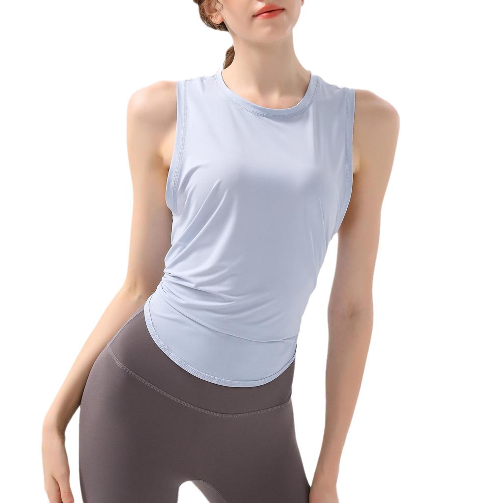 Women's Loose Fit Mesh Yoga Top - Breathable, Sweat-Wicking Sports Outerwear