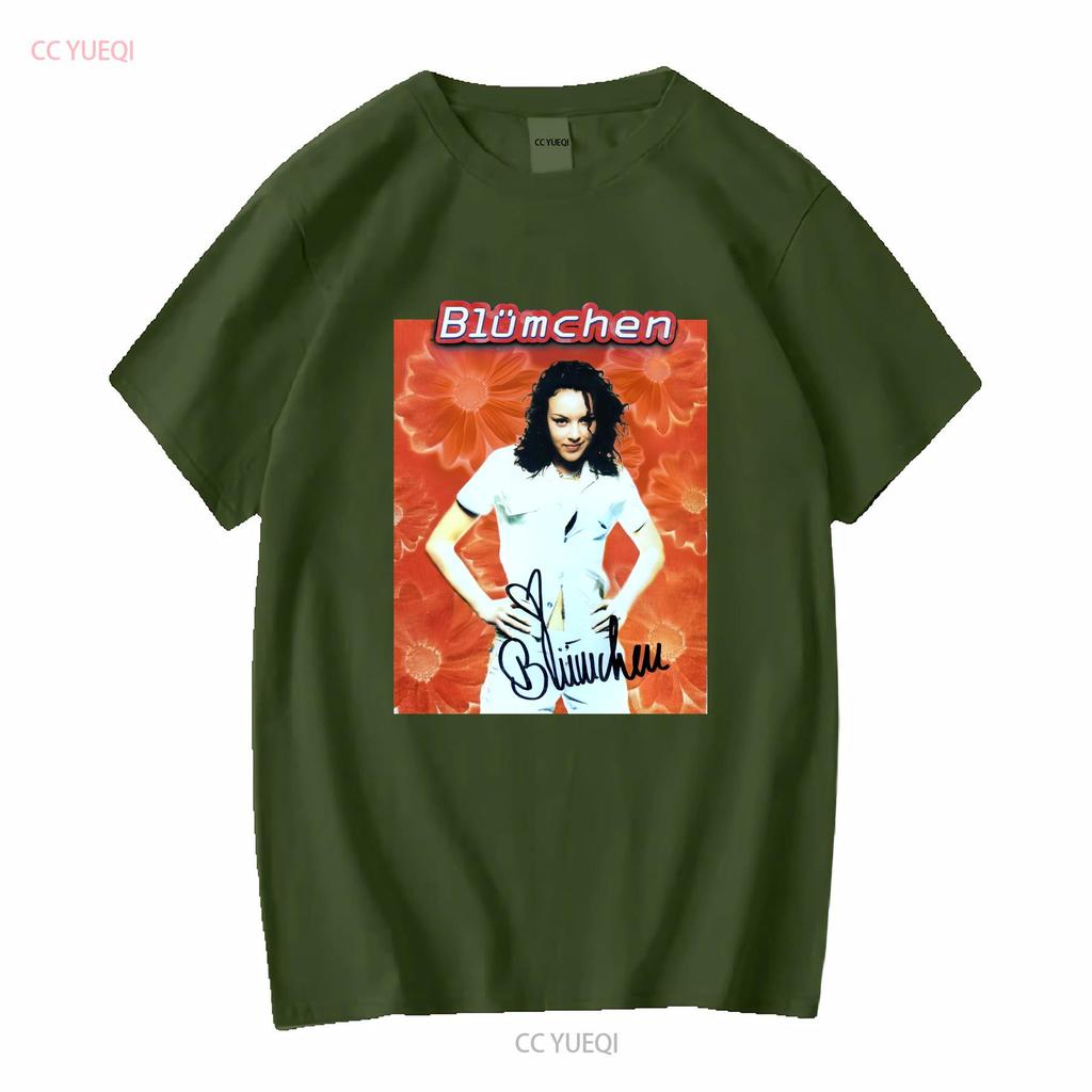 Vintage 1997 Blümchen Jasmin Wagner T Shirt Classic White S 5XL SS7384 long sleeves vintage Washed streetwear Stylish
