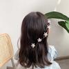 Children's Hairpin Small Pearl Flower Hairpin Princess Girl Hairpin Girl Hair Accessories