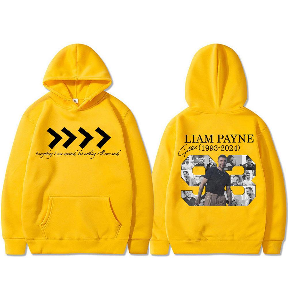 Liam Payne Tribute Graphic Hoodies Men Women Hip Hop Harajuk