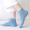 10 Paar Einfarbige Kurze Socken, Lässige Bequeme Allround-Niedriggeschnittene Socken, Damenstrümpfe & Strumpfwaren