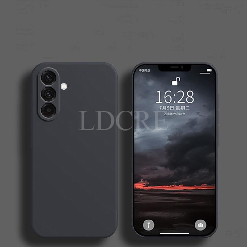 For Samsung Galaxy A17 Case Liquid Silicone Cover Galaxy A17 Case TPU Plain Rubber Phone Protector Case Samsung Galaxy A17 Cover