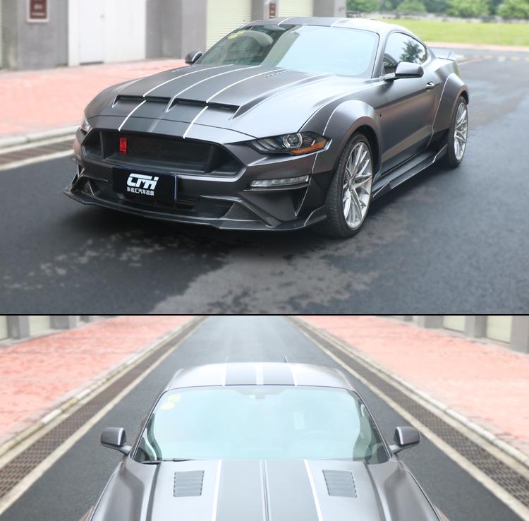 Carbon Fiber Vented Hood for 18-22 Ford Mustang