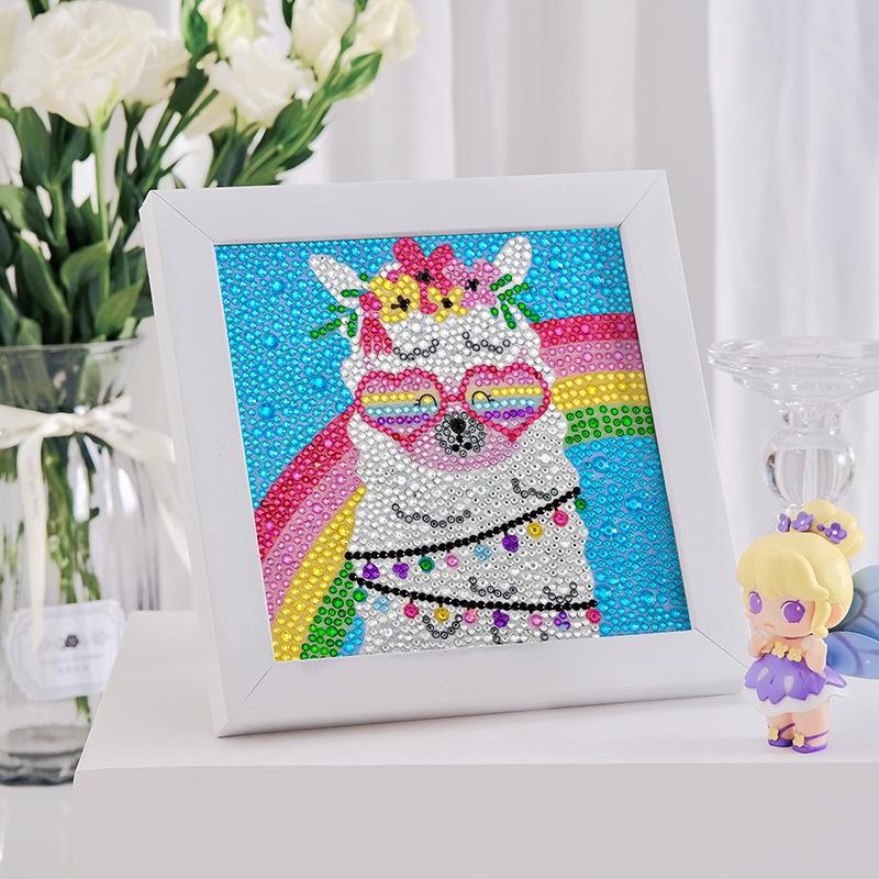DIY Children's Diamond Painting Size Diamond Painting 5D Diamond Painting Children's Puzzle Toy Sticking Diamond Painting