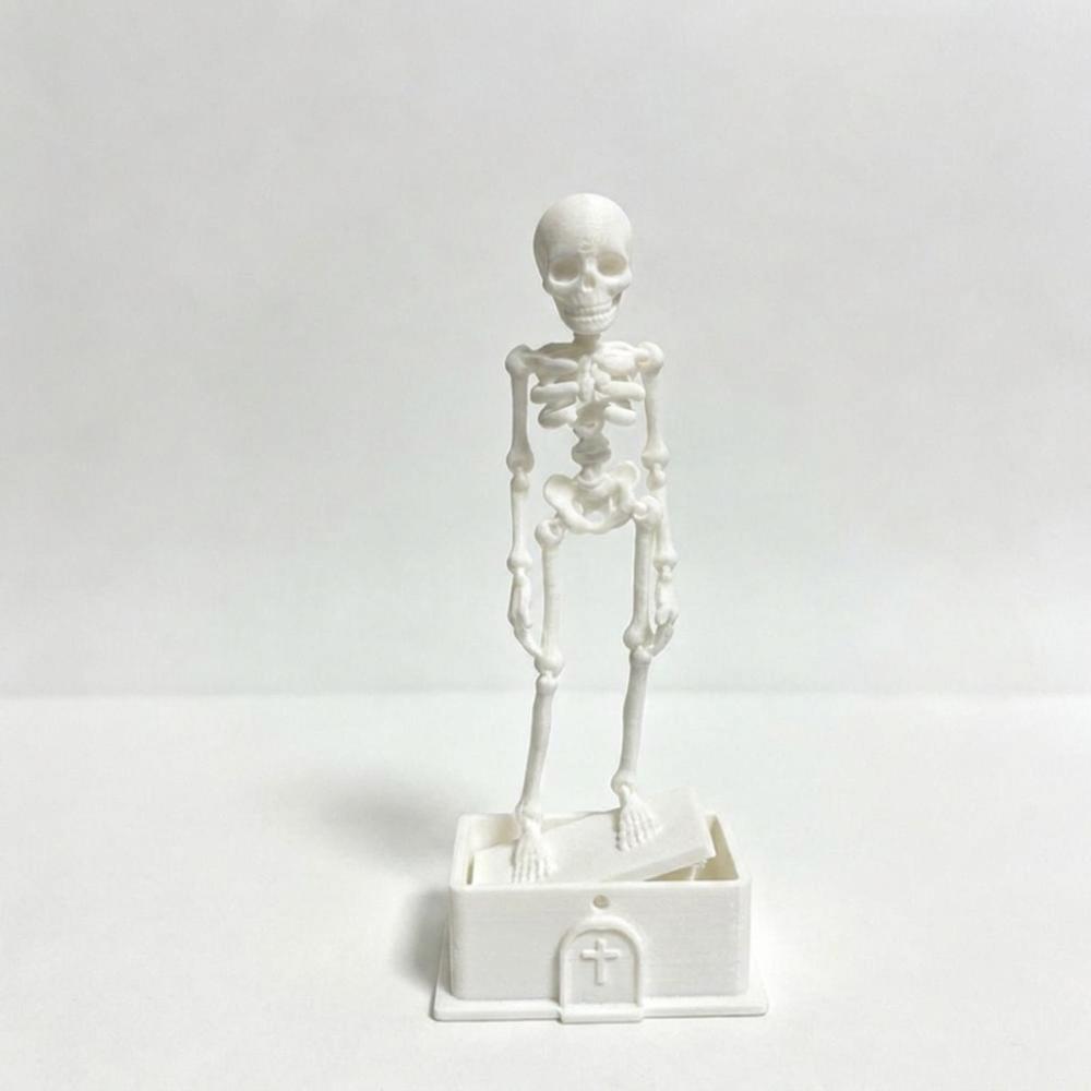 Luminous Fish Tank Dance Skull Bubbler Movable Skeleton Fish Tank Bubbler Aquatic Products
