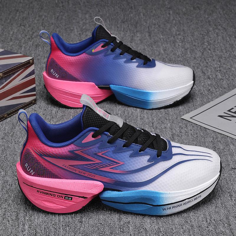 Fashion Outdoor Sneakers For Man Women Hiking Thick Soles Light Weight Breathable Cushion Trainers Jogging Workout Athletic