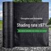 Heavy-Duty Black Anti-Aging Sunshade Net