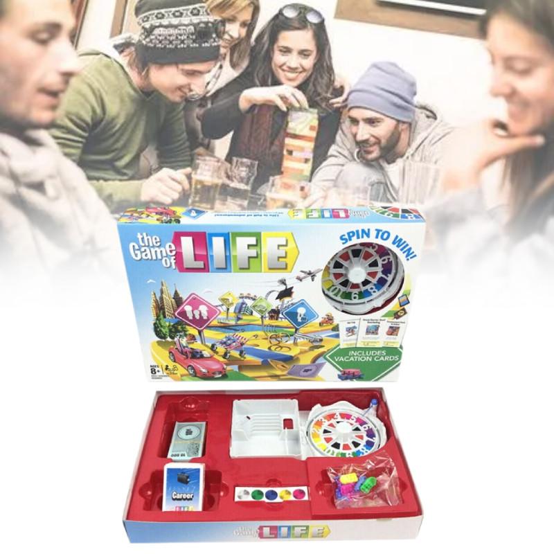 Das Brettspiel „Das Spiel des Lebens“ – Spielspaß für die ganze Familie und interaktives Spiel für alle Altersgruppen.