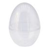 12inch Clear Easter Eggs Plastic Fillable Giant Jumbo Clear Easter Eggs Basket Stuffers Party Supplies Holiday Decoration