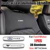 1/2Pcs Metal Car Seat Headrest Badge Emblem Backrest For Ford Focus Fiesta Mustang Mondeo Fusion  Auto Interior Tuning Accessory