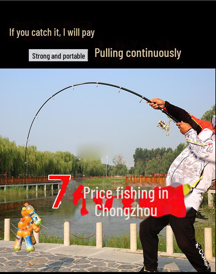 Mini Portable Pocket Fishing Rod for River and Sea Casting, Long-distance Swinging. Ideal for Small Sections, with Special Pricing.