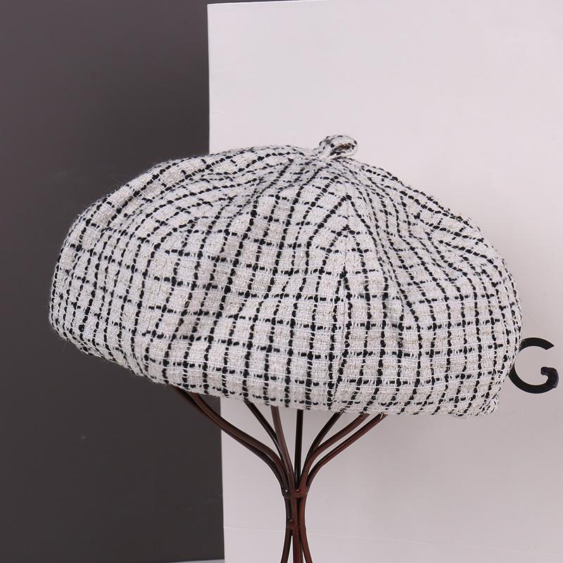 Spring face small beret children big head circumference versatile painter hat leisure student newsboy hat