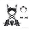 Sexy maid outfit pure desire girl with small breasts showing big erotic underwear flirting erotic underwear passion free tutu skirt