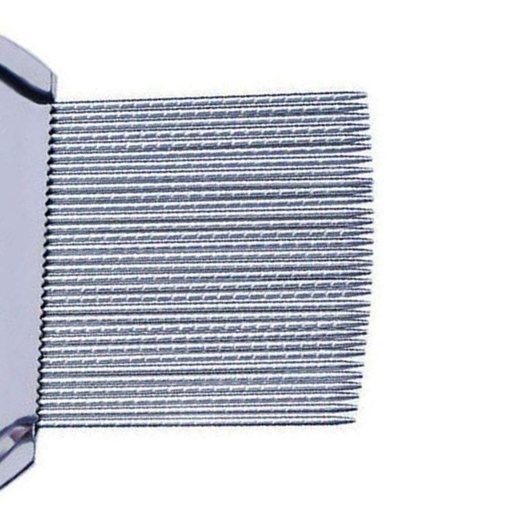Bug Comb Multipurpose Safe Painless Comfortable Stainless Steel Dog Cat Grooming Comb for Pet