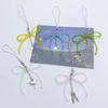 Unique Bowknot Pendant Phonechain Trendy Keychain Accessory  Simple Portable Phone Decoration for Bags and Cameras