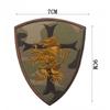 Patch Morale Ricamata Velcro Tattica Squadra Comando Foche 6
