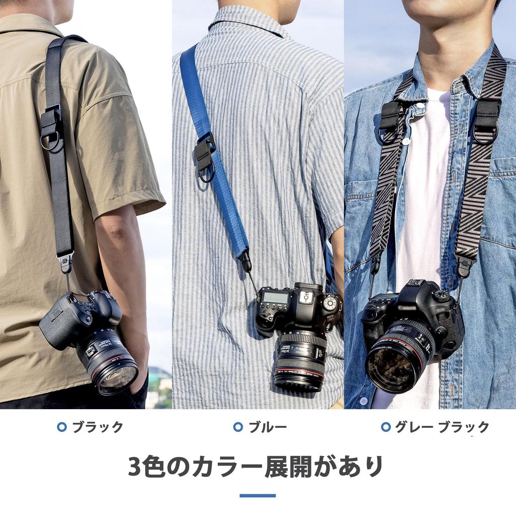JJC Camera Neck Strap with Adjustable Strap for Drop Compatible with Leica Q3 Sony Panasonic Nikon COOLPIX Z50 Z6 Canon EOS R R6 Mark and R10