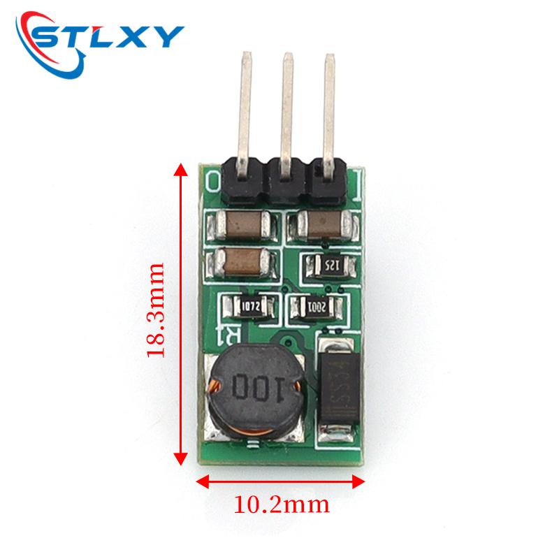 Stlxy DD4012SA 1A 5-40V to 3V 3.3V 3.7V 5V 6V 7.5V 9V 12V Regulator - Step-Down Buck Converter Module Board