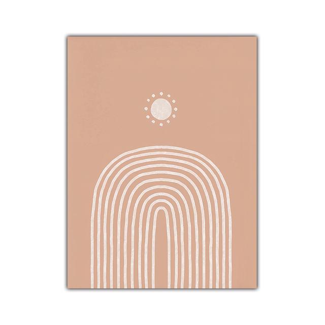 Rainbow Love Crown Alpaca Wall Art Canvas Painting Nordic Posters And Prints Nursery Cartoon Wall Pictures Kids Room Decor No Frame