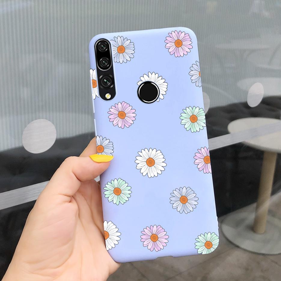 For Huawei Y9 Prime 2019 Case STK-L21 Stylish Flower Cartoon Phone Cover For Huawei Y9 Y 9 Prime 2019 Cases Fundas Coque Bumper