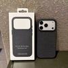 Luxury Tech Woven For Magsafe Phone Case For iPhone 18 Pro Max 17 16 15 14 13 12 11 with a Box Tech Woven Wireless Charging Cove