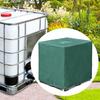 Tote Cover Water Tank Container Cover Sunshade Protective Tote Dustproof Protective Cover for Lawn Rain Against Strong Winds