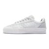 50/50 Low Top Women Skate Shoes White Gray AECS040-2