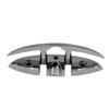 5inch 6inch  Marine Mooring Folding Cleat 316 Stainless Steel High Mirror Polished Glossy Boat Deck Folding Cleats Parts