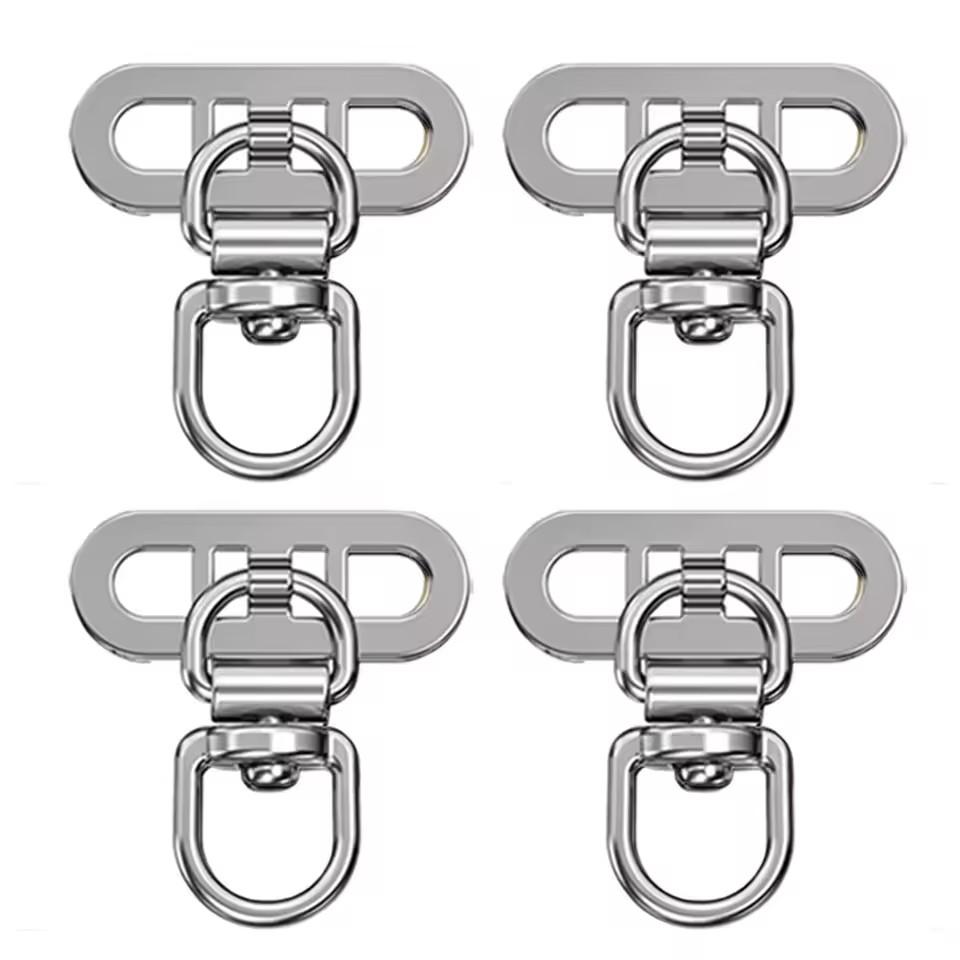 Xiaomi 1/2/4Pcs 360 Rotatable Metal Steel Phone Tether Tabs Mini Phone Lanyard Patch Gasket Connecter Piece for IPhone/Huawei/Samsung