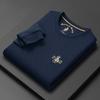 STORN Marca di Lusso Maglietta a Maniche Lunghe Uomo Primavera Autunno Moda Design Ricamo Logo Cavallo Pullover Felpa Casual Coreana