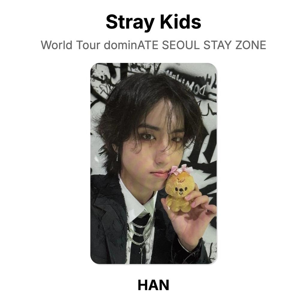 Stray Kids World Tour dominATE SEOUL STAY ZONE Official Photocard