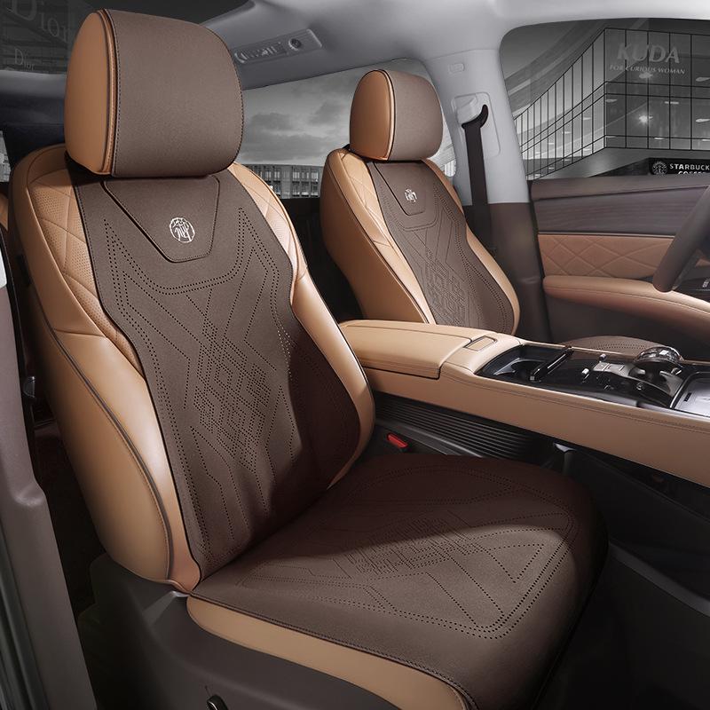 Buick LaCrosse & GL8 Suede Car Seat Cushion - All Seasons Saddle Design