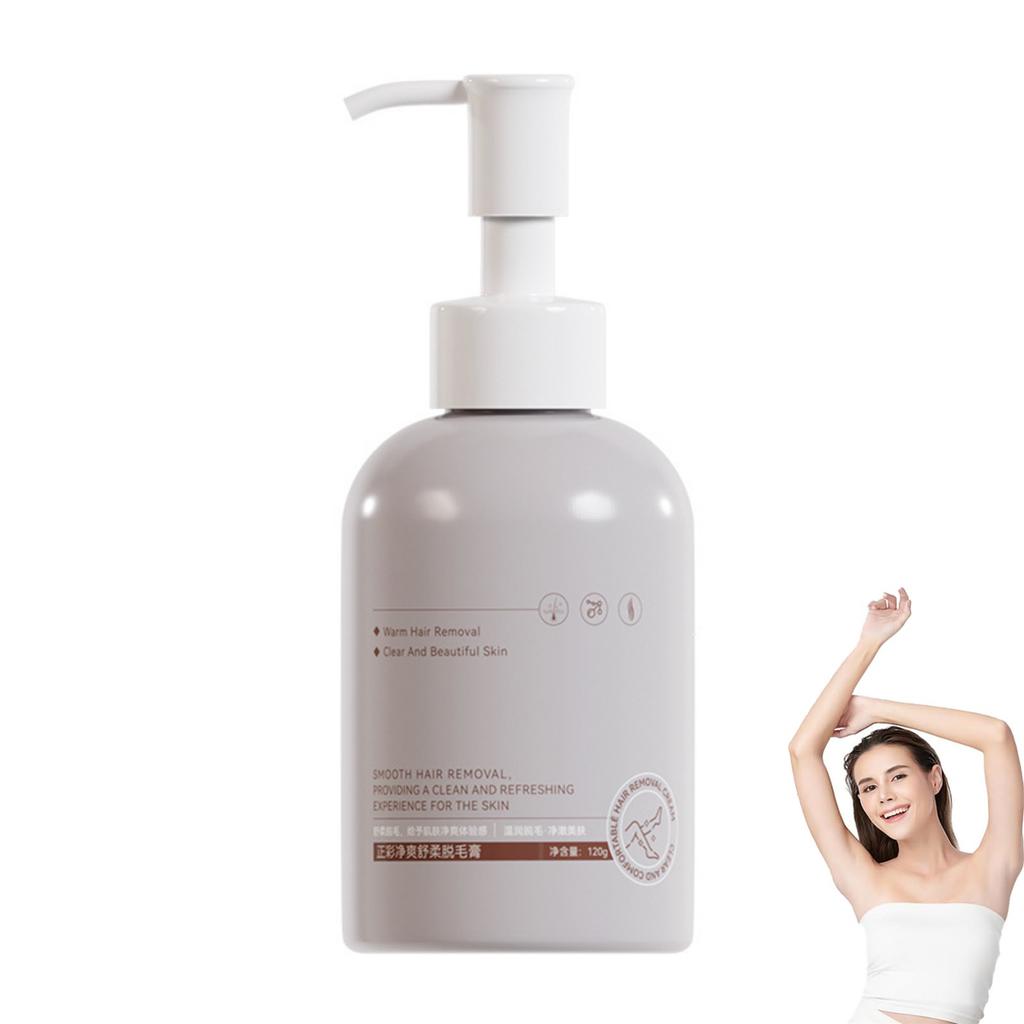 Multizone Soft Depilatory Cream 120 G ,Body And Facial Hair Removal Cream For Sensitive Skin ,Gentle For All Skin Type