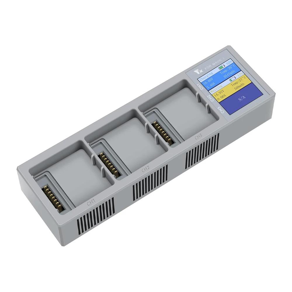 For DJI Mavic 1 USB Battery Charger Drone Flight Battery Fast Charger USB Charging Hub With Digital Display Drone Accessories