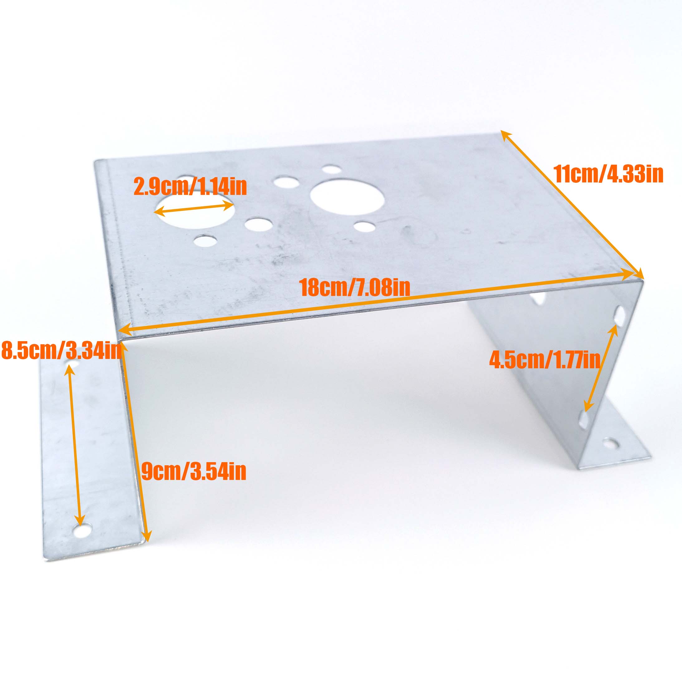 Air Diesel Heater Base Mounting Bracket Floor Plate Protect Without Side Stand Silver For Car Truck VAN without side