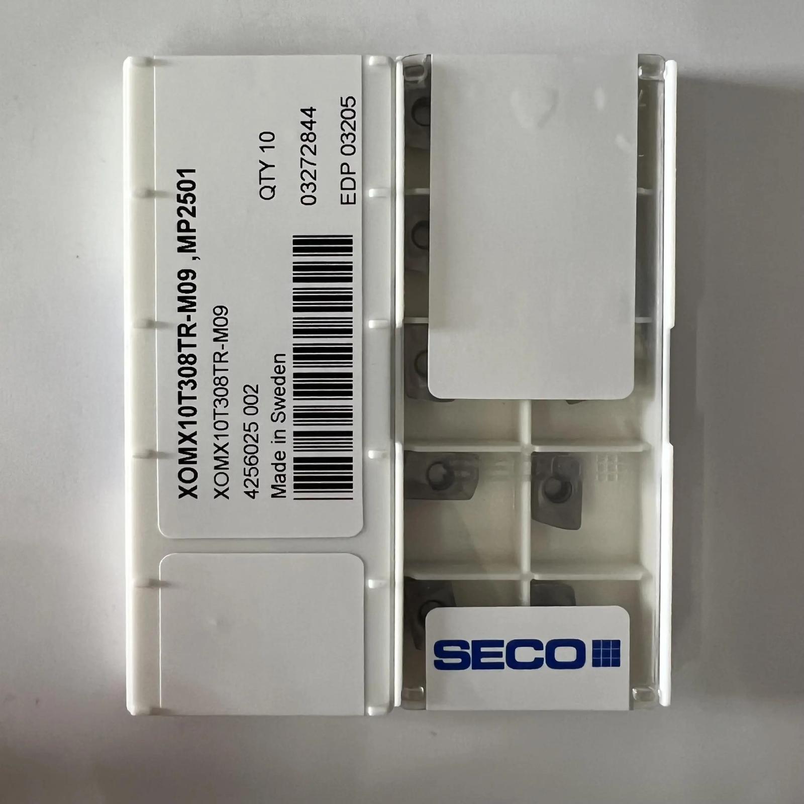

SECO / XOMX10T308TR-M09,MP2501 /Original genuine CNC alloy blade 10 PCS