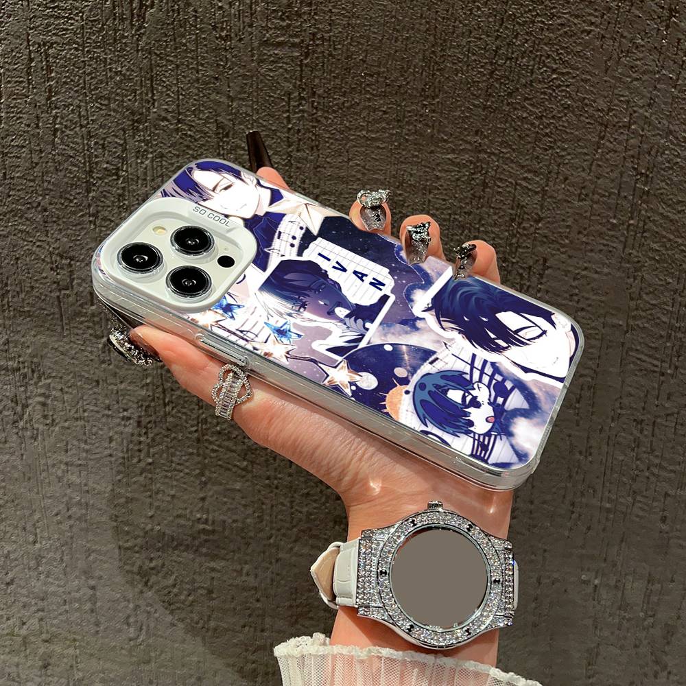 

Mizi Sua Ivan Till A-Alien Сценічний Чохол для Телефона для iPhone 16,15,14,13,12,11,Mini,Pro,E,XS,SE4,MAX Білий Цукерковий Матовий Чохол iPhone11PROMAX