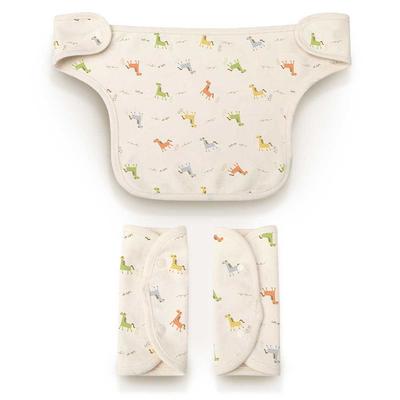 Withorganic Organic Cotton Baby Carrier Accessory Set - Crayon Horse