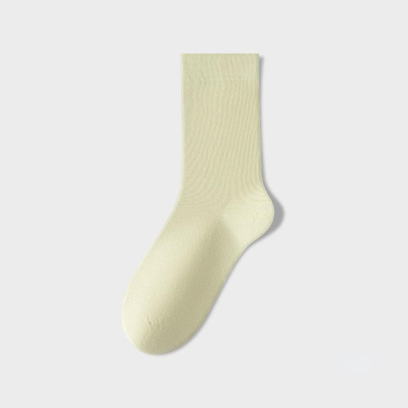 Pure Cotton Women's Sweat-absorbing Women's Socks, Postpartum Socks, White Pile Socks, Summer Thin Women's Socks