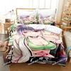 3D Anime Ayakashi Triangle Bedding Set Printed Bed Set With Pillowcase Bed Duvet Cover Soft Single Double Queen Super King Size