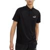PUMA Polo Shirts Men's Black Polo Collar Moderate Straight Fit 671927-01