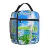 Frutiger Aero Art Vibes Scenery Handheld Thermal Cooler Bag Fashion Lightweight Insulated Lunch Bags Unique Container Box Work