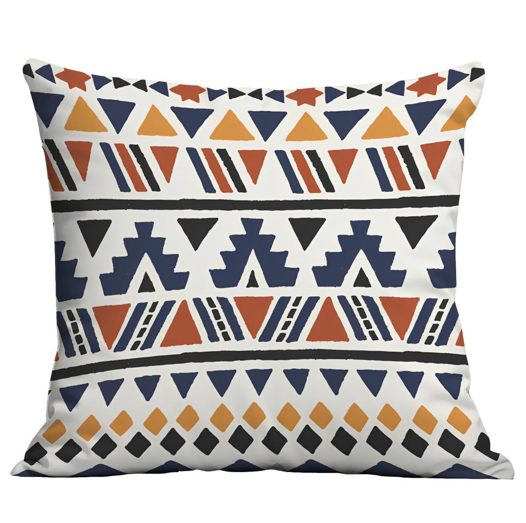 Bohemian Ethnic Style Pillow Cover Living Room Sofa Cushion Hotel Teahouse Pillow Cushion Cover Premium Durable