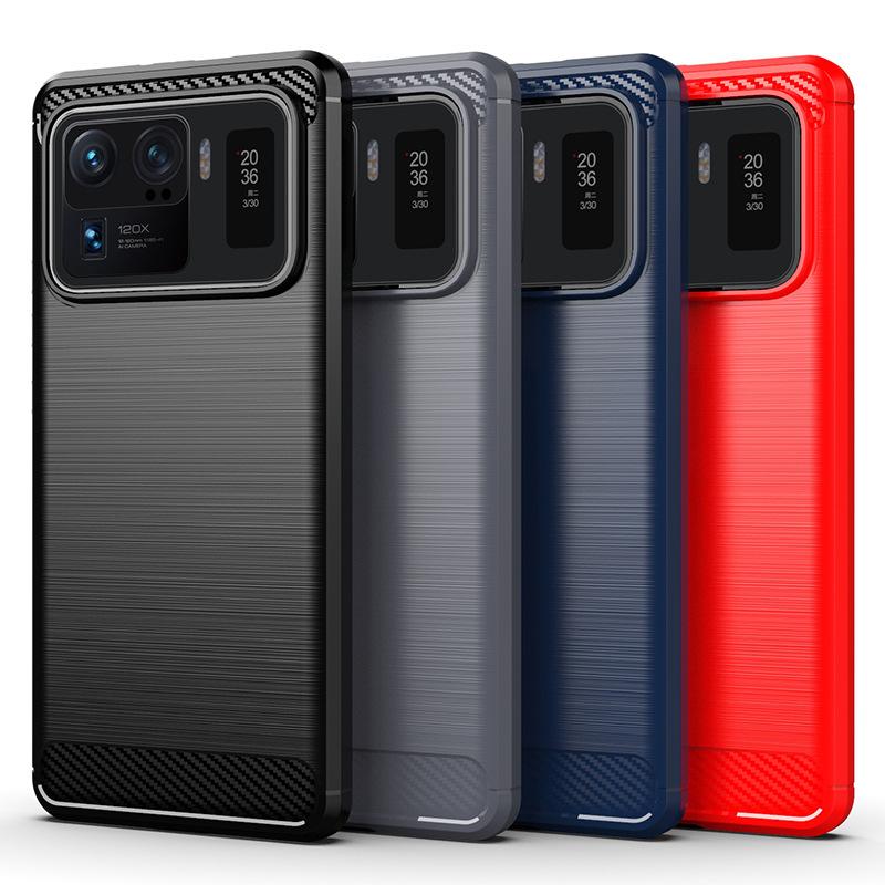 For Xiaomi Mi11 Ultra Mi11ultra Mi 11ultra Soft Silicone Case Back Cover for Xiaomi 11 Ultra 11ultra Shockproof Matte Cases