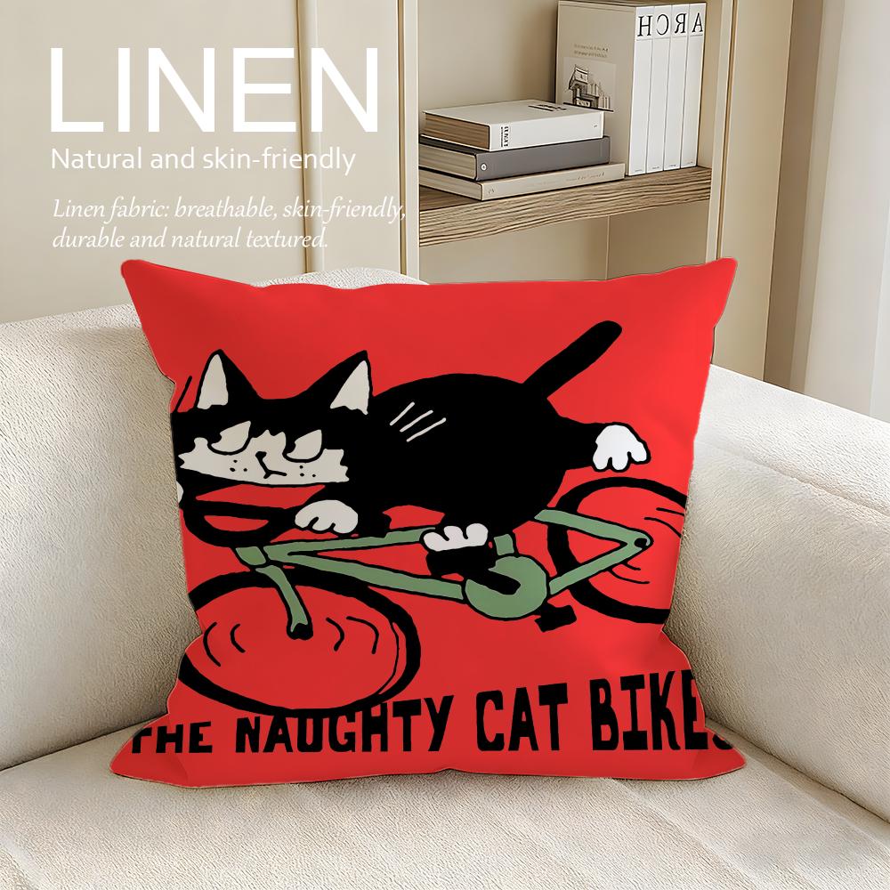 Artist Naoto Hidaka Cushion Cover Pillowcase Set Pcs X X Breathable Washable Sofa Cushion Cover