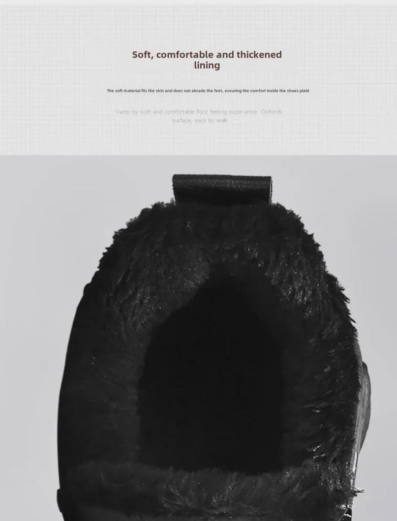 Men's High-Top Cotton Work Shoes - Trendy and All-Match for Spring 2024